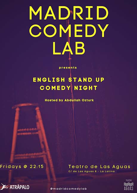 Madrid Comedy Lab – English Stand-up Comedy Night