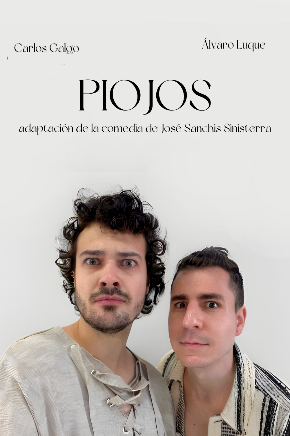 cartel PIOJOS monologo