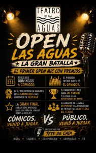 LA CUEVA COMEDY. OPEN LAS AGUAS