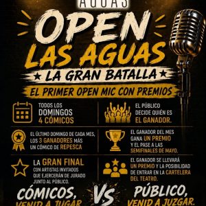 LA CUEVA COMEDY. OPEN LAS AGUAS